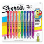 Sharpie Liquid Pen Style Highlighters, Assorted Ink Colors, Chisel Tip, Assorted Barrel Colors, 10/Set (24415PP)