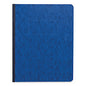 Universal Pressboard Report Cover, Two-Piece Prong Fastener, 3" Capacity, 8.5 x 11, Dark Blue/Dark Blue (UNV80573)