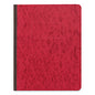 Universal Pressboard Report Cover, Two-Piece Prong Fastener, 3" Capacity, 8.5 x 11, Executive Red/Executive Red (UNV80579)