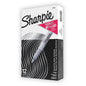 Sharpie Metallic Fine Point Permanent Markers, Fine Bullet Tip, Metallic Silver, Dozen (39100)