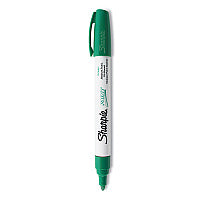 Sharpie Permanent Paint Marker, Medium Bullet Tip, Green (35552)