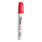 Sharpie Permanent Paint Marker, Medium Bullet Tip, Red (35550)