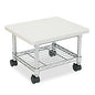 Safco Underdesk Printer/Fax Stand, Engineered Wood, 2 Shelves, 19" x 16" x 13.5", Gray (5206GR)