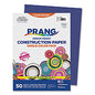 Prang SunWorks Construction Paper, 50 lb Text Weight, 9 x 12, Blue, 50/Pack (7403)