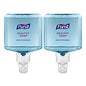 PURELL HEALTHY SOAP 0.5% BAK Antimicrobial Foam Refill, For ES8 Dispensers, Light Citrus Floral, 1,200 mL, 2/Carton (777902)