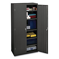 HON Assembled Storage Cabinet, 36w x 18.13d x 71.75h, Charcoal (SC1872S)