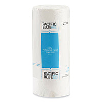 Georgia Pacific Professional Pacific Blue Select Two-Ply Perforated Paper Kitchen Roll Towels, 2-Ply, 11 x 8.88, White, 100/Roll (27300RL)