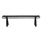 Universal Mesh Off-Desk Shelf, 26.13 x 7 x 7, Black (UNV20009)