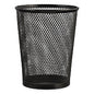 Universal Jumbo Steel Mesh Pencil Cup, 4.38" Diameter x 5.38"h, Black (UNV20013)