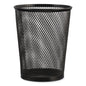 Universal Jumbo Steel Mesh Pencil Cup, 4.38" Diameter x 5.38"h, Black (UNV20013)