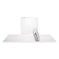Universal Slant D-Ring View Binder, 3 Rings, 5" Capacity, 11 x 8.5, White (UNV20997)