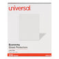 Universal Standard Sheet Protector, Economy, 8.5 x 11, Clear, 200/Box (UNV21123)