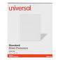 Universal Top-Load Poly Sheet Protectors, Standard, Letter, Clear, 100/Box (UNV21125)