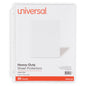 Universal Top-Load Poly Sheet Protectors, Heavy Gauge, Clear, 50/Pack (UNV21128)