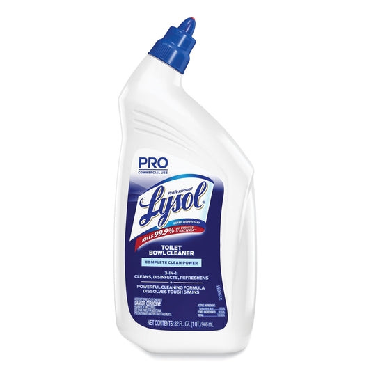 Lysol(R) Power Toilet Bowl Cleaner, Wintergreen, 32 oz. Bottle (74278EA)