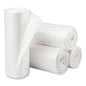 Pitt Plastics Eco Strong Plus Can Liners, 33 gal, 1 mil, 33" x 39", Natural, Perforated Roll, 150/Carton (PCRL3339XHN)