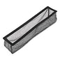 Deflecto Register Nets, 4 x 12 x 0.1, Black (RFN124)