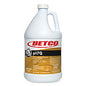 Betco pH7Q Dual Neutral Disinfectant Cleaner, Lemon Scent, 1 gal Bottle, 4/Carton (3160400)