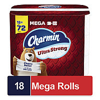 Charmin(R) Ultra Strong Standard Toilet Paper, 2-Ply, 242 Sheets, 18 Rolls (08823)
