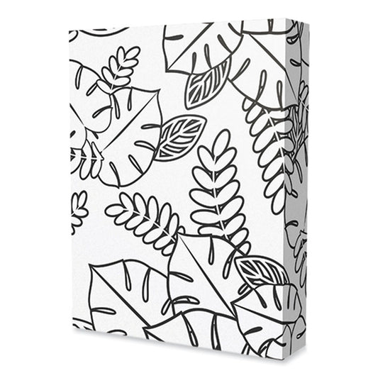 Lettermark 30% Recycled Colored Paper, 20 lb Bond Weight, 8.5 x 11, Salmon, 500/Ream (94318)