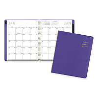 AT-A-GLANCE Contemporary Monthly Planner, 11.38 x 9.63, Purple Cover, 12-Month (Jan to Dec): 2026 (70250X14)