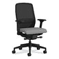 HON Nucleus Series Recharge Task Chair, 16.63 to 21.13 Seat Height, Frost Seat, Black Back, Black Base (NR12SAMC22BT)