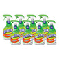 Fantastik Disinfectant Multi-Purpose Cleaner Fresh Scent, 32 oz Spray Bottle, 8/Carton (366095)