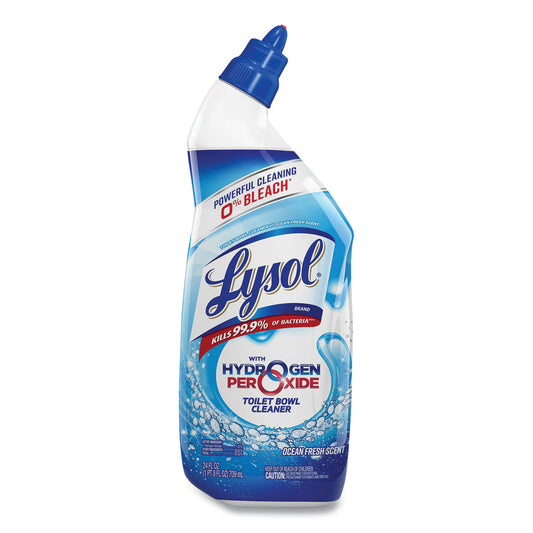 Lysol(R) Toilet Bowl Cleaner w/Hydrogen Peroxide, 24 oz. Bottle (98011EA)