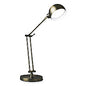 OttLite Wellness Series Refine LED Desk Lamp, 27" High, Antiqued Brass (F1D83BR9SHPR)
