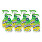 Fantastik Disinfectant Multi-Purpose Cleaner Lemon Scent, 32 oz Spray Bottle, 8/Carton (366094)