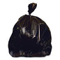 Heritage Linear Low-Density Can Liners, 65 gal, 1.5 mil, 43" x 60", Black, 100/Carton (H8660AK)