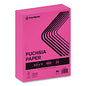 Printworks Professional Color Paper, 24 lb Text Weight, 8.5 x 11, Fuchsia, 500/Ream (00100)