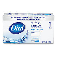 Deodorant Bar Soap, Iconic Dial Soap Scent, 4 oz, 36/Carton (92633)