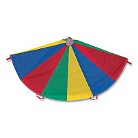Champion Sports Nylon Multicolor Parachute, 24 ft dia, 20 Handles (NP24)