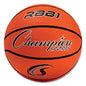 Champion Sports Rubber Sports Ball, For Basketball, No. 7 Size, Official Size, Orange (RBB1)