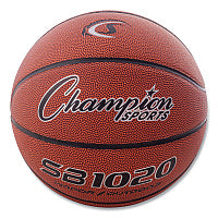 Champion Sports Composite Basketball, Official Size, Brown (SB1020)