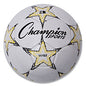 Champion Sports VIPER Soccer Ball, No. 3 Size, 7.25" to 7.5" Diameter, White (VIPER3)