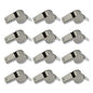Champion Sports Sports Whistle, Medium Weight, Metal, Silver, Dozen (501)