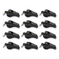 Champion Sports Sports Whistle, Medium Weight, Plastic, Black, Dozen (601)