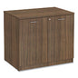 Alera Valencia Series Storage Cabinet, 34.3w x 22.78d x 29.5h, Modern Walnut (ALEVA613622WA)
