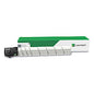 Lexmark 76C00K0 Toner, 18,500 Page-Yield, Black
