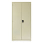 Alera Economy Assembled Storage Cabinets, 5 Shelves, 36" x 18" x 72", Putty (ALEHCM7218PY)
