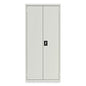 Alera Economy Assembled Storage Cabinets, 3 Shelves, 30" x 15" x 66", Light Gray (ALEHCM6615LG)