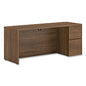 HON 10500 Series Full-Height Right Pedestal Credenza, 72" x 24" x 29.5", Pinnacle (105903RPINC)