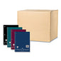 Roaring Spring Subject Wirebound Notebook, 1-Subject, Medium/College Rule, Assorted Cover, (70) 10.5 x 8 Sheets, 24/Carton (10322CS)