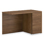 HON 10500 Series Return with Full-Height Pedestal, Right, 48" x 24" x 29.5", Pinnacle (105905RPINC)