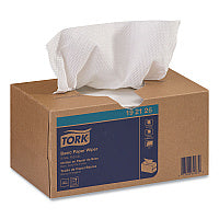 Tork(R) Basic Paper Wipers, 1-Ply, White, 6000 Wipers (192126)