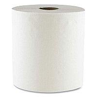 Boardwalk(R) Hardwound Paper Towel Rolls, White, 700-ft, 6 Rolls (BWK700W)