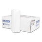 Inteplast Group High-Density Commercial Can Liners, 60 gal, 17 mic, 38" x 60", Clear, Interleaved Roll, 25 Bags/Roll, 8 Rolls/Carton (S386017N)