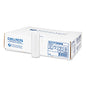 Inteplast Group High-Density Commercial Can Liners, 4 gal, 6 mic, 17" x 18", Clear, Perforated Roll, 50 Bags/Roll, 40 Rolls/Carton (EC171806N)